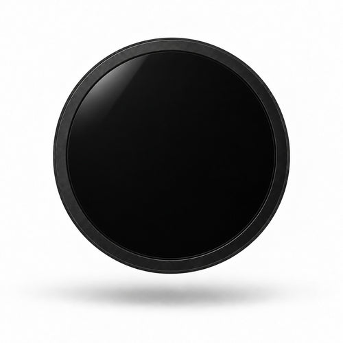 Emvlem One con la pantalla apagada: negro y acristalado